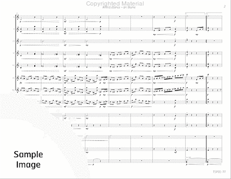 Anitra's Dance Anitra's Dance Percussion Ensemble scores gallery preview page 6