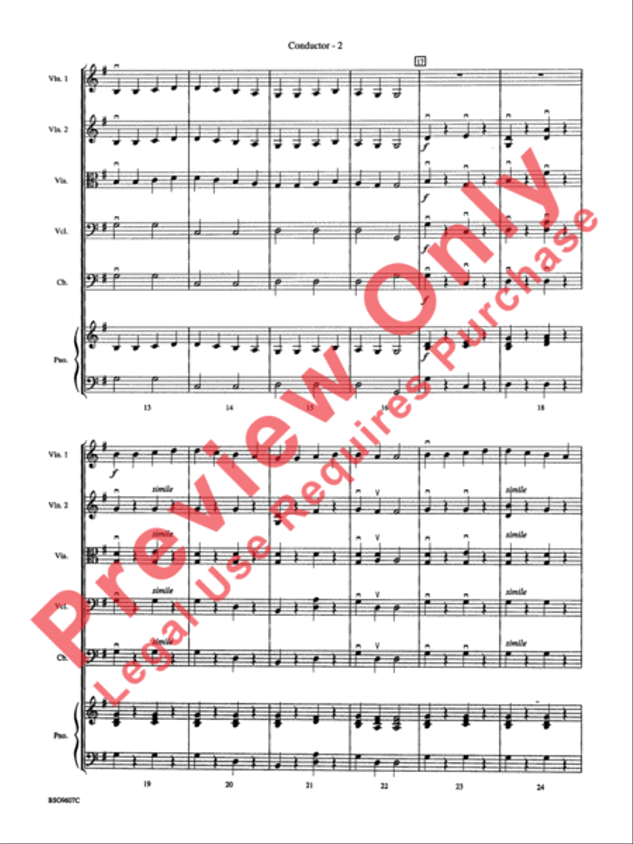 Ode to Joy Ode to Joy String Orchestra scores gallery preview page 5