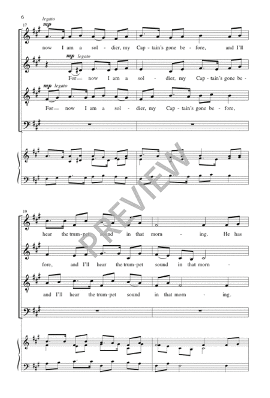 The Morning Trumpet The Morning Trumpet Divisi scores gallery preview page 6