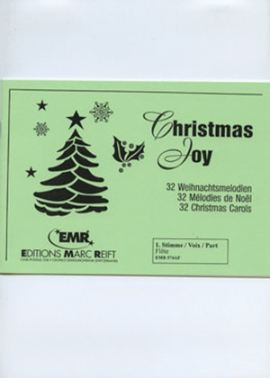 Book cover for Christmas Joy / 32 Weihnachtsmelodien / Christmas Carols / Melodies de Noel