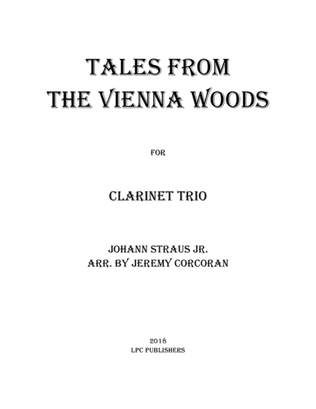 Book cover for Tales From the Vienna Woods for Clarinet Trio