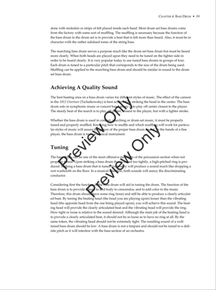 Percussion Essentials Percussion scores gallery preview page 19