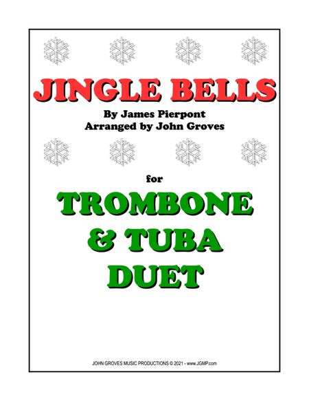Jingle Bells - Trombone & Tuba Duet image number null