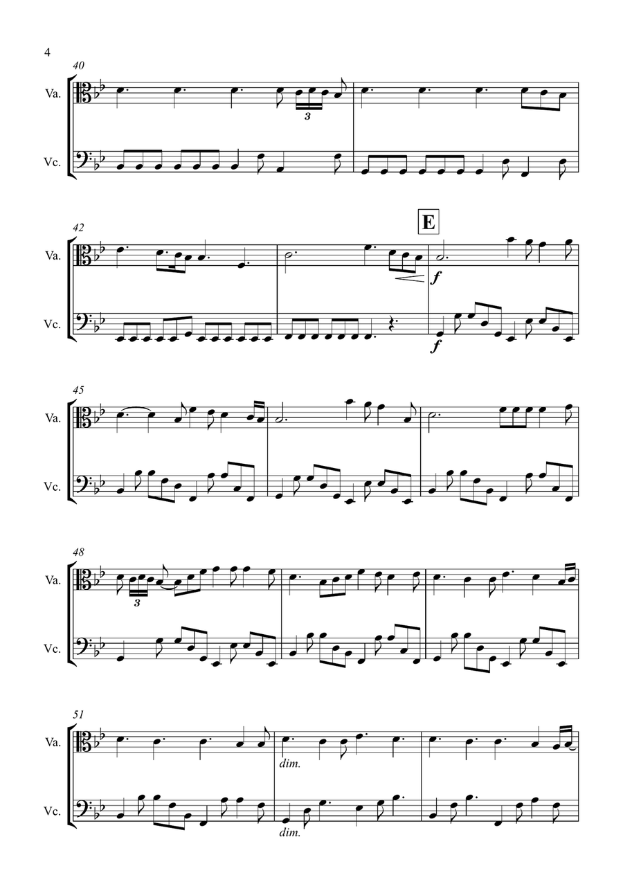 Perfect String Duet scores gallery preview page 4