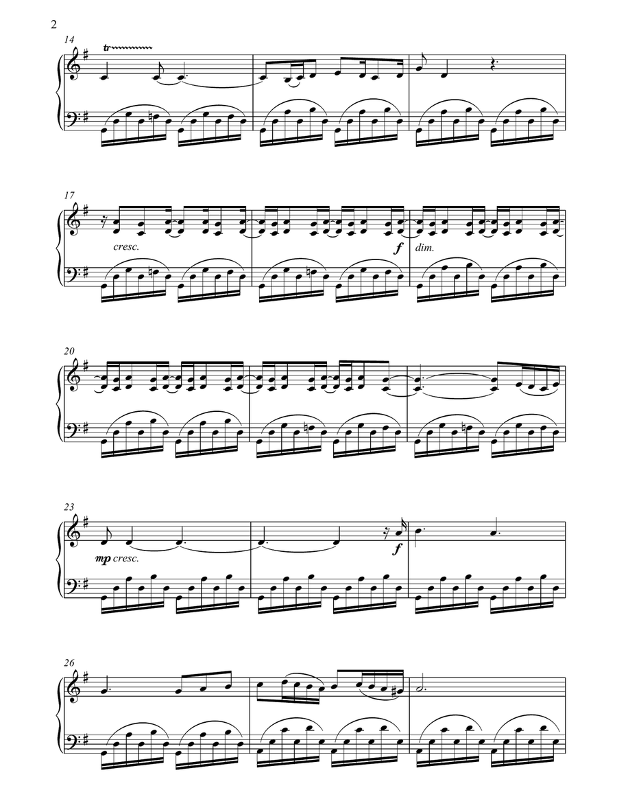 To See More Piano Solo scores gallery preview page 2