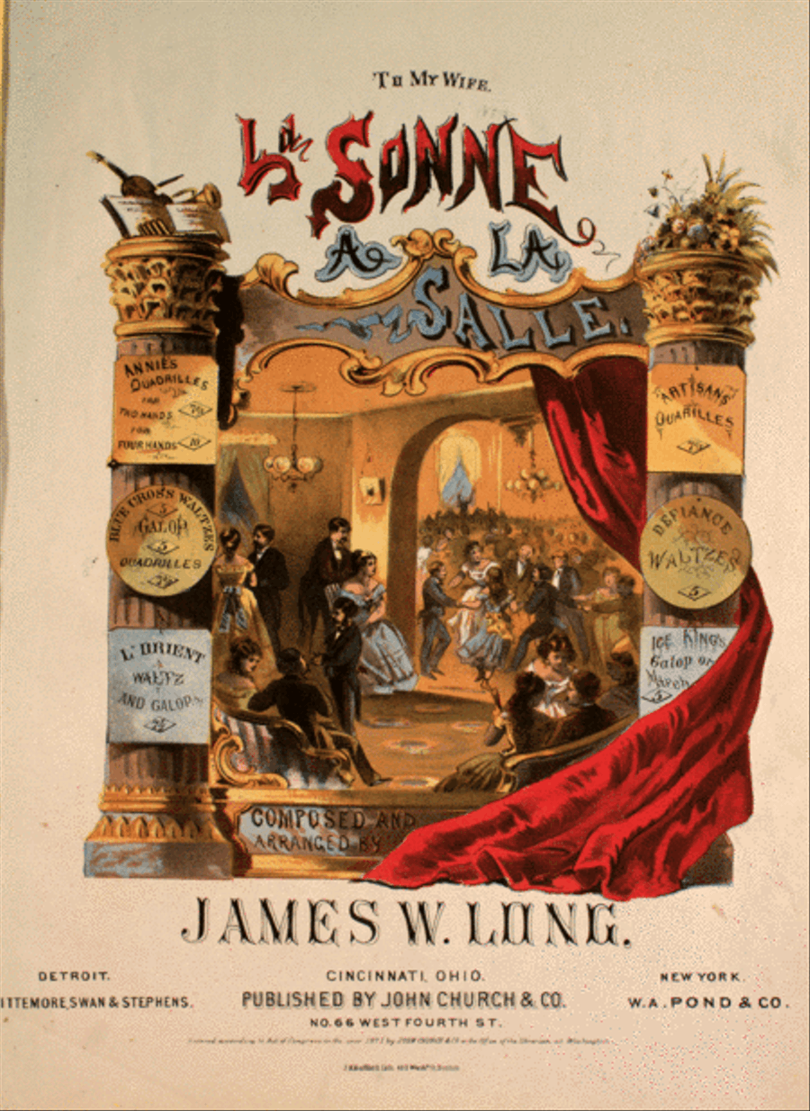 La Sonne. Annie's Quadrilles Piano Duet scores gallery preview page 2