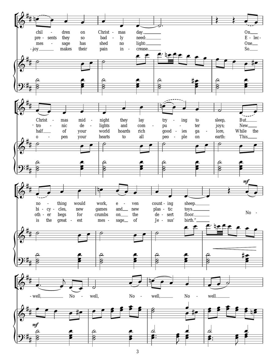 The Two Nowells The Two Nowells Guitar scores gallery preview page 3
