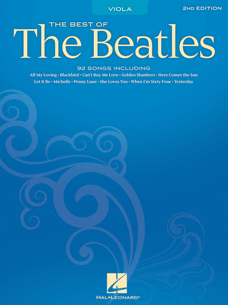 Best of the Beatles for Viola – 2nd Edition