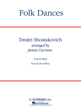 Book cover for Folk Dances