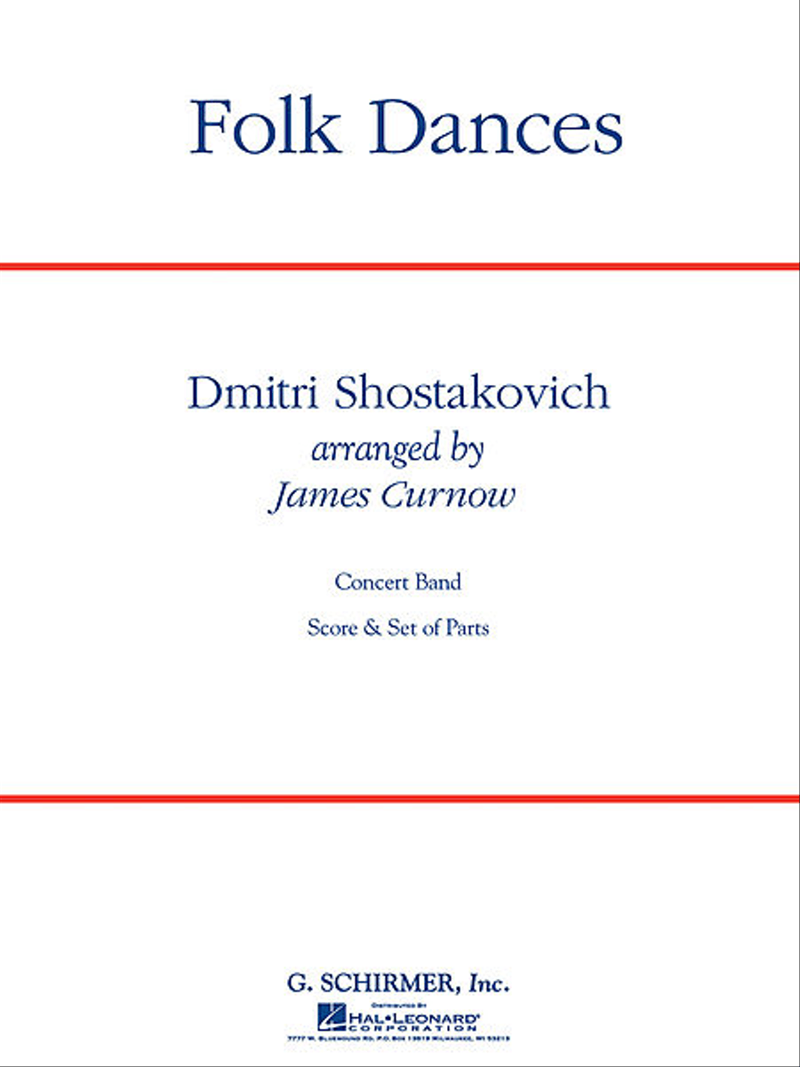 Book cover for Folk Dances