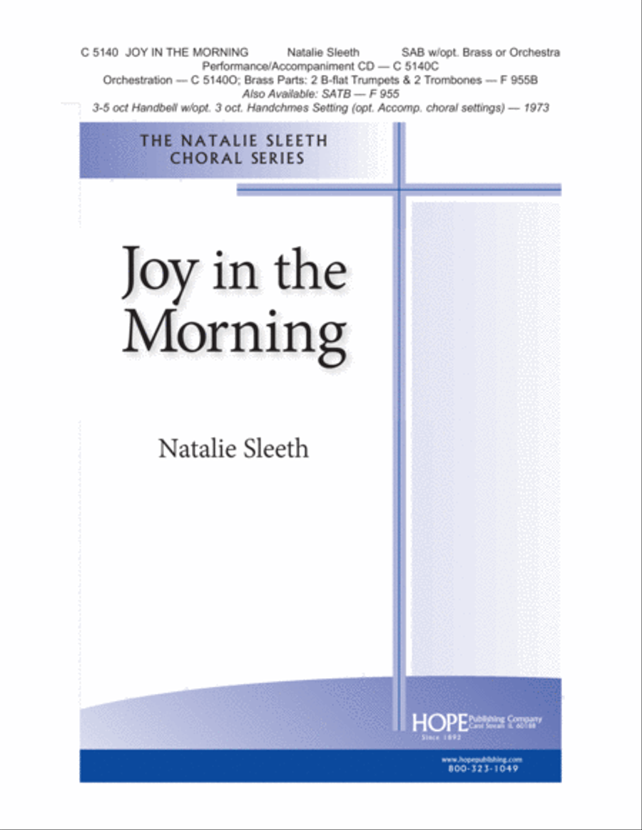 Joy in the Morning Joy in the Morning 3-Part scores gallery preview page 1