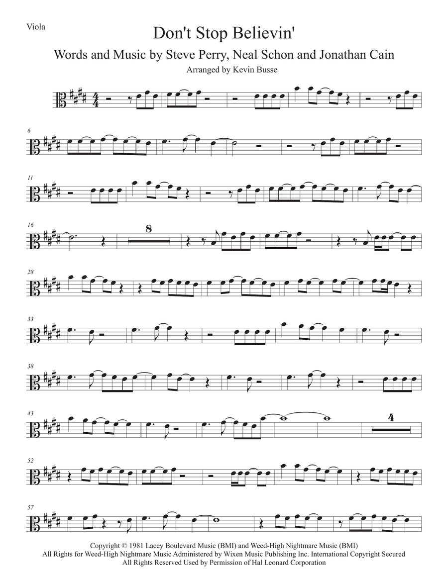 Don't Stop Believin'