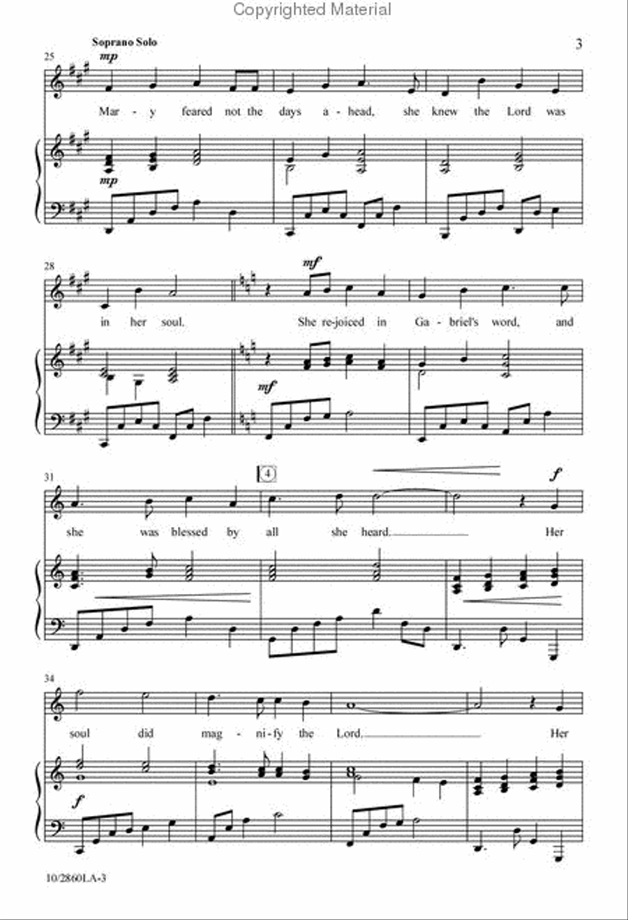 Song of Mary and Joseph Song of Mary and Joseph 4-Part scores gallery preview page 4