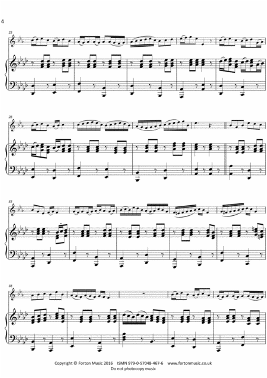 Horn Sonata No. 1 Horn Solo scores gallery preview page 4