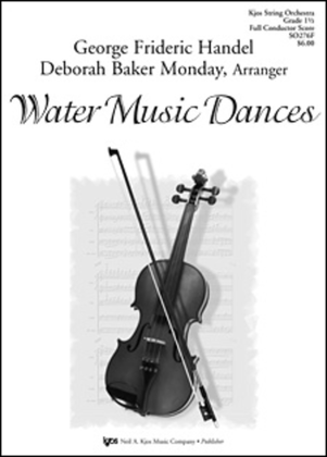 Book cover for Water Music Dances
