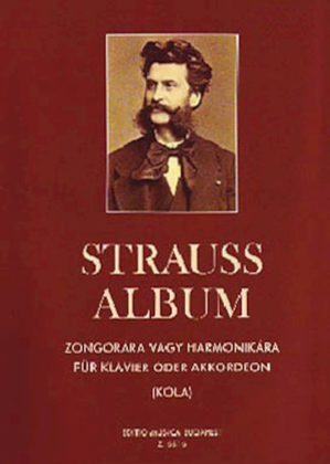 Book cover for Strauss Album Accordion
