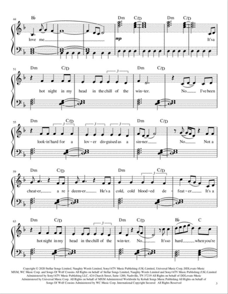 I'm Ready I'm Ready Voice scores gallery preview page 3