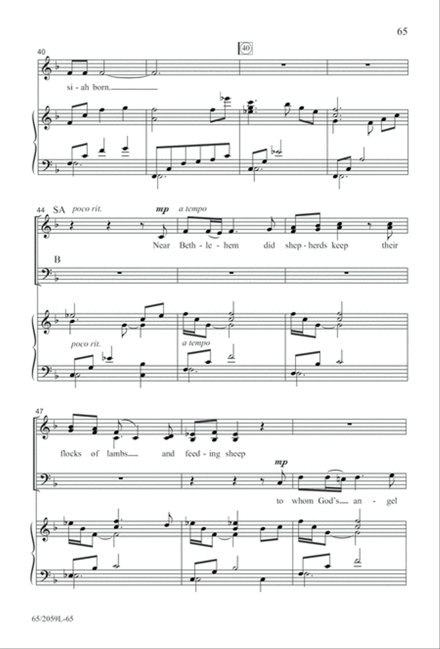 The Christmas Story The Christmas Story 3-Part scores gallery preview page 66