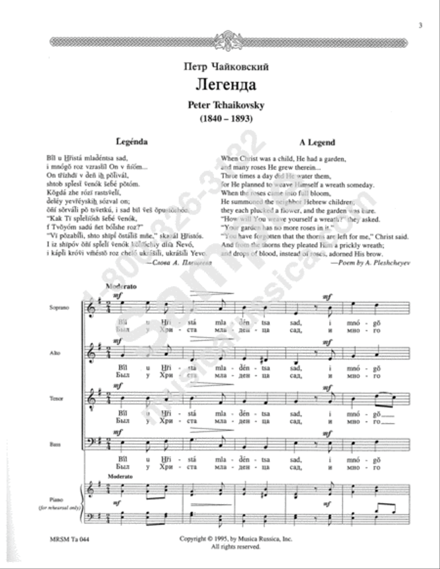 Legend 4-Part scores gallery preview page 2