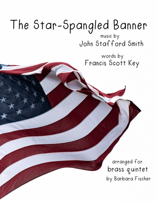 Book cover for The Star-Spangled Banner - brass quintet