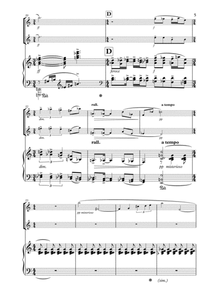 Fantasie for Flute, Clarinet and Piano image number null