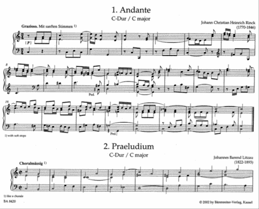 Leichte Orgelstuecke des 19. Jahrhunderts, Band 3 Organ scores gallery preview page 2