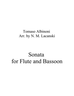 Book cover for Sonata foe Flute and Cello