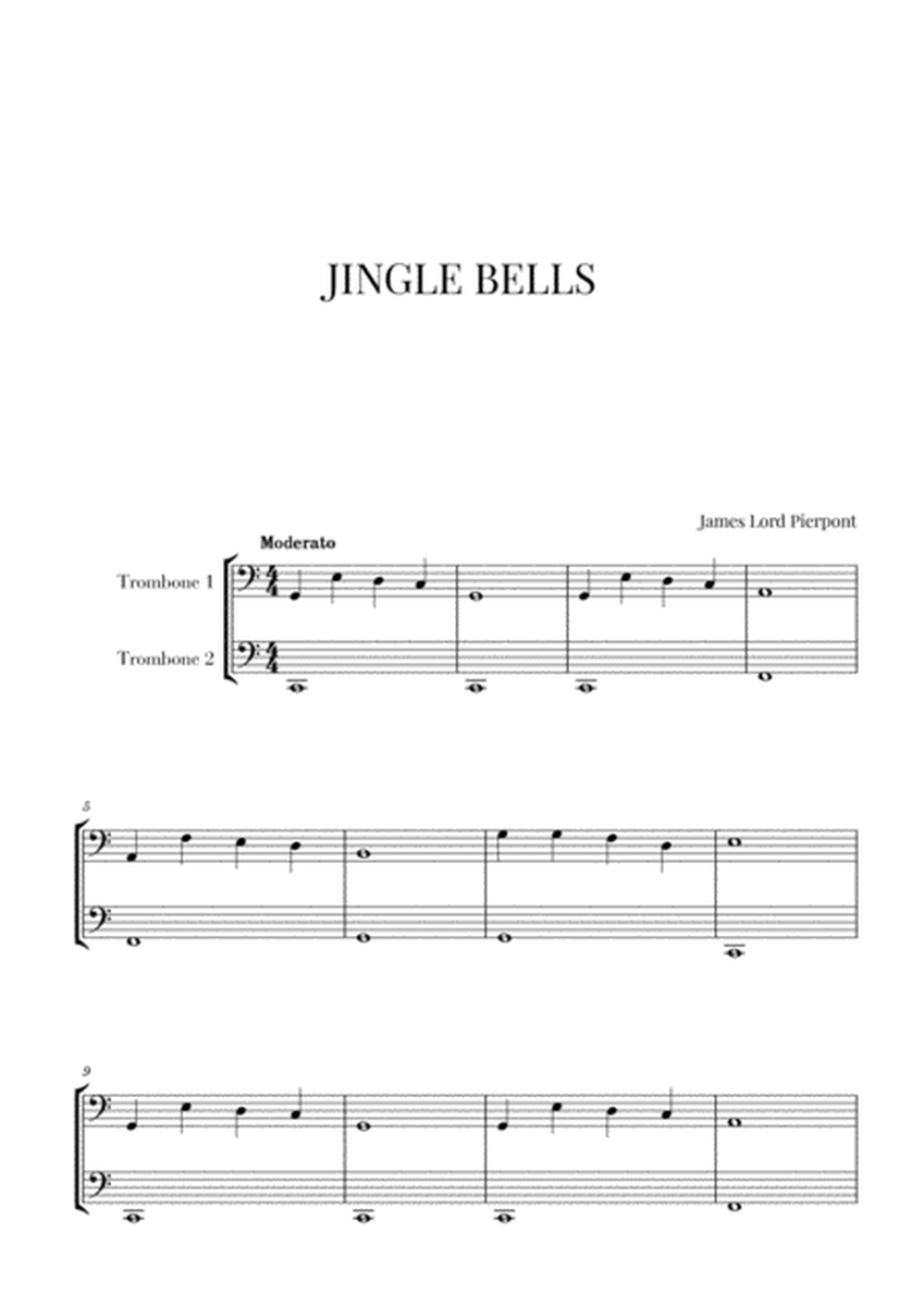 Jingle Bells for 2 Trombones image number null