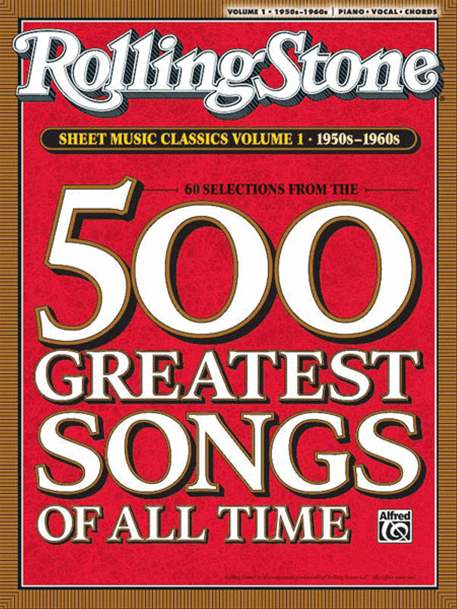 Rolling Stone Sheet Music Classics, Volume 1 Piano, Vocal, Guitar scores gallery preview page 1