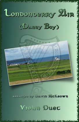 Book cover for Londonderry Air, (Danny Boy), for Violin Duet