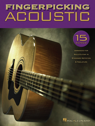 Book cover for Fingerpicking Acoustic