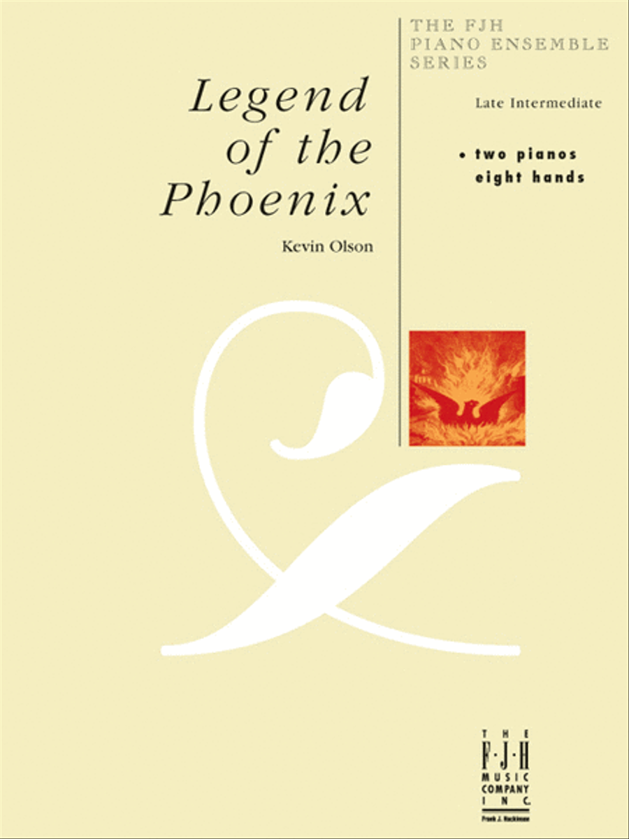 Legend of the Phoenix Piano Solo scores gallery preview page 2