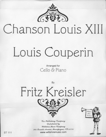 Chanson Louis XIII