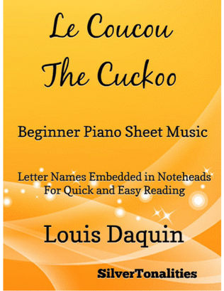 Le Coucou the Cuckoo Beginner Piano Sheet Music