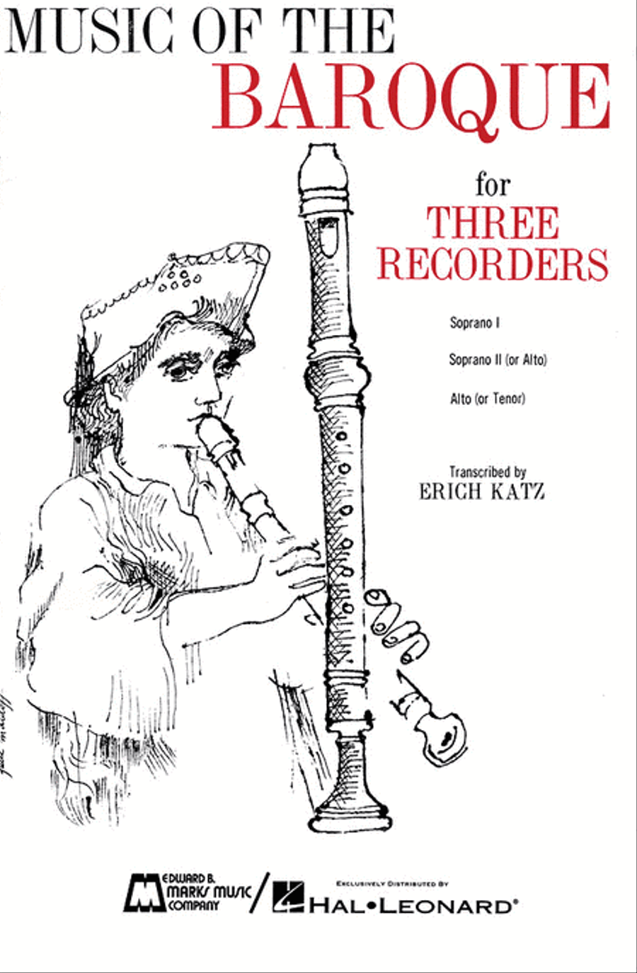 Music of the Baroque Recorder scores gallery preview page 1