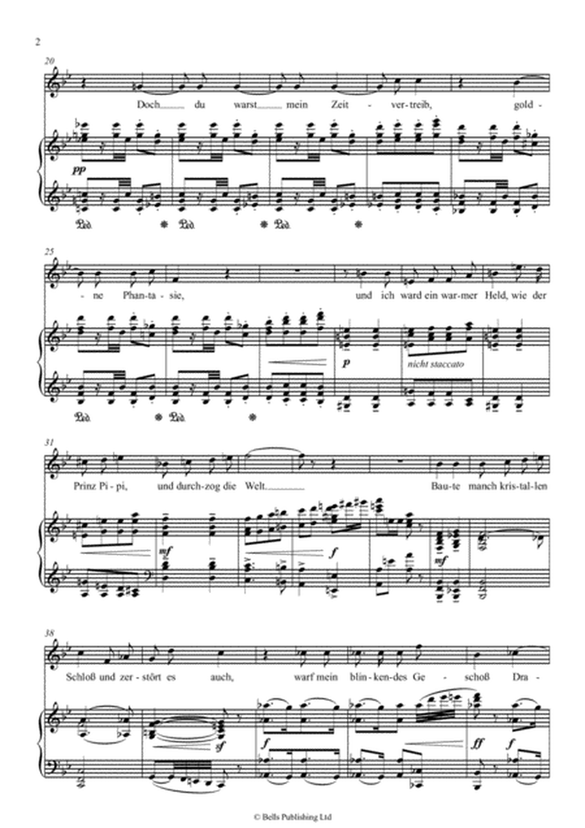 Der neue Amadis (Original key. G minor)