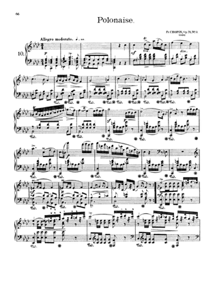 Book cover for Chopin: Polonaises (Ed. Franz Liszt)
