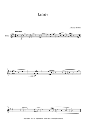 Lullaby - Johannes Brahms (Flute)