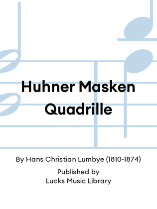 Huhner Masken Quadrille