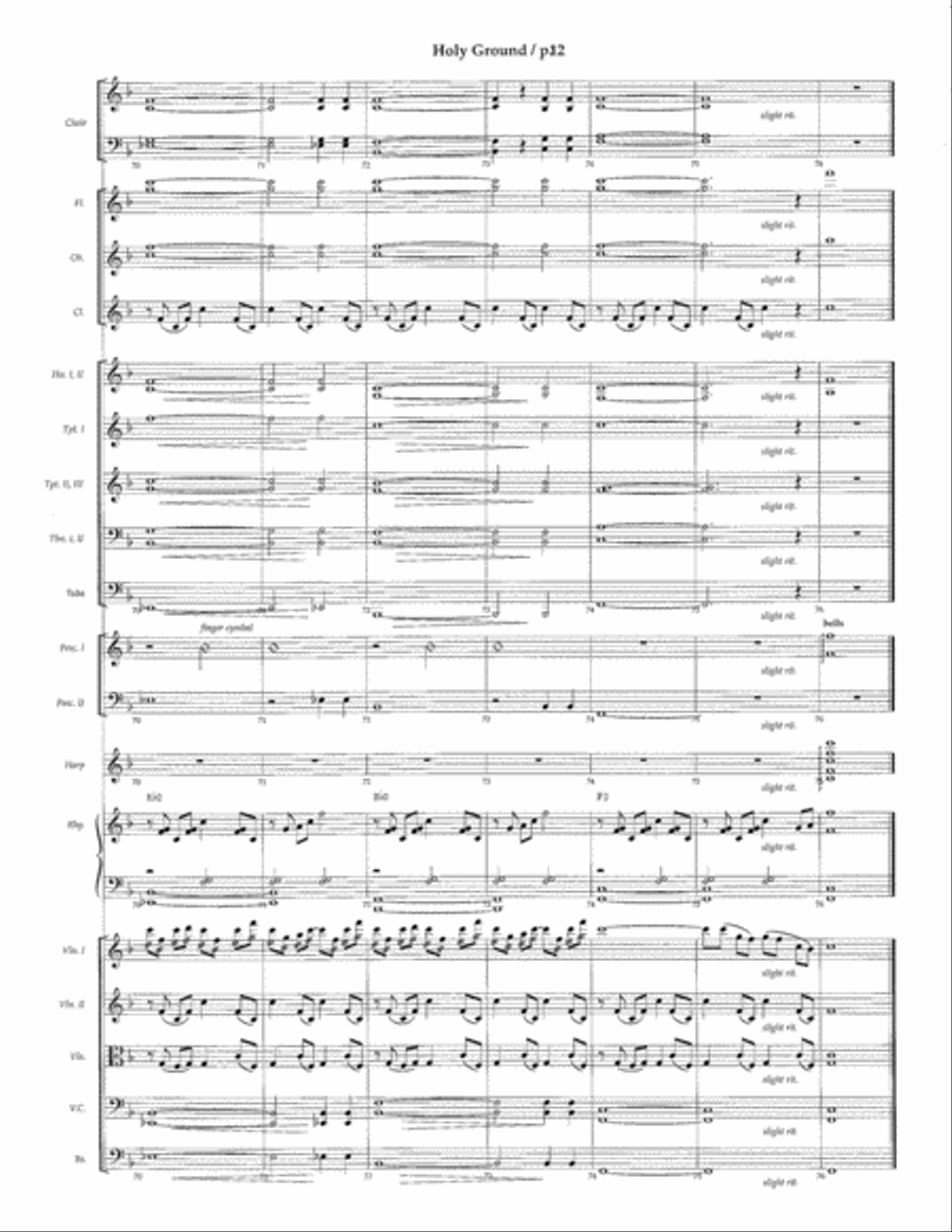 Holy Ground Holy Ground Choir scores gallery preview page 12