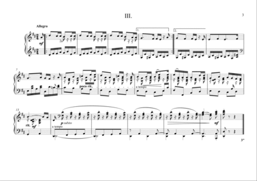 Dichterliebe, opus 48 arranged for solo piano Piano Solo scores gallery preview page 3