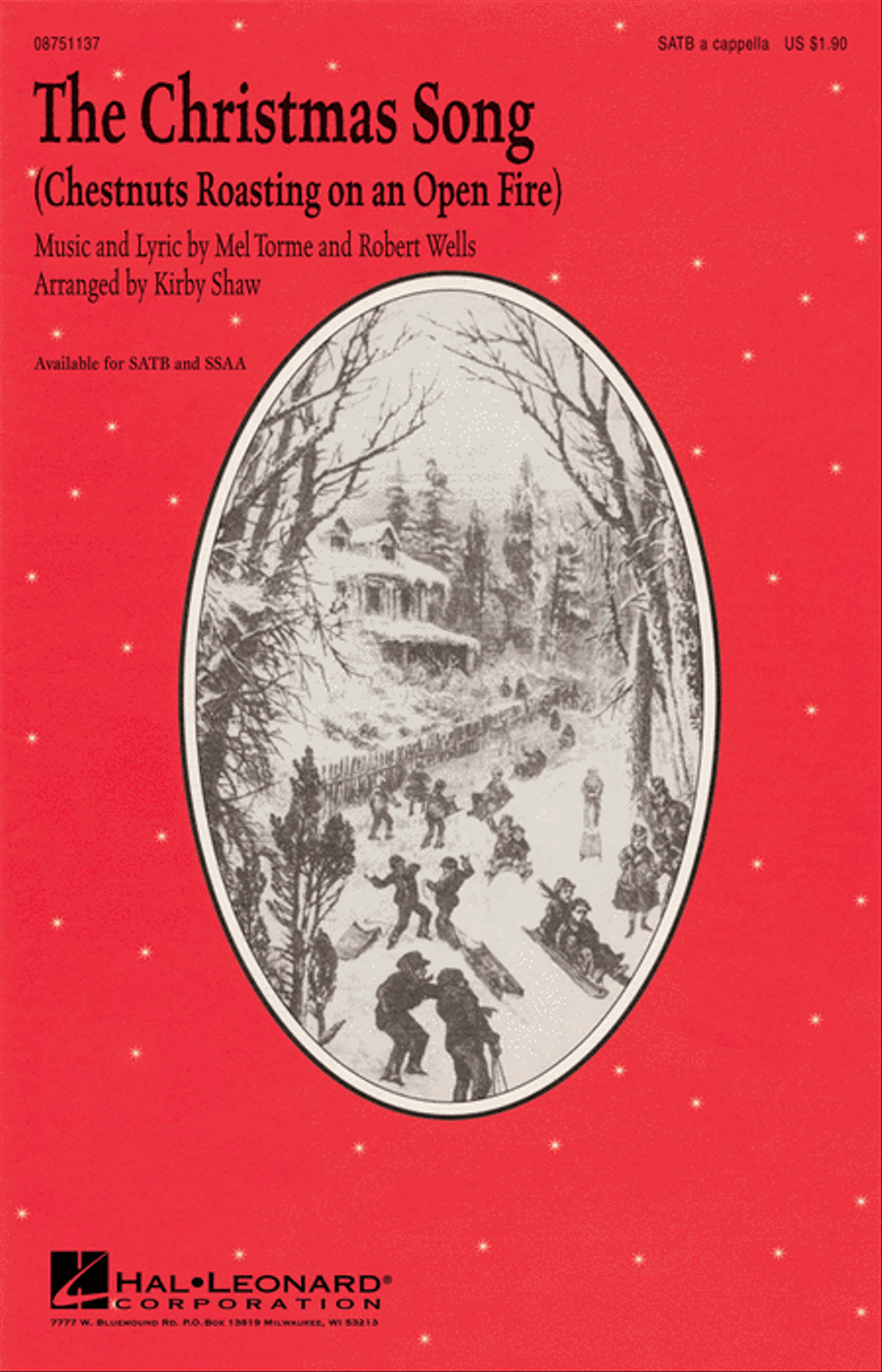 The Christmas Song (Chestnuts Roasting on an Open Fire) 4-Part scores gallery preview page 1