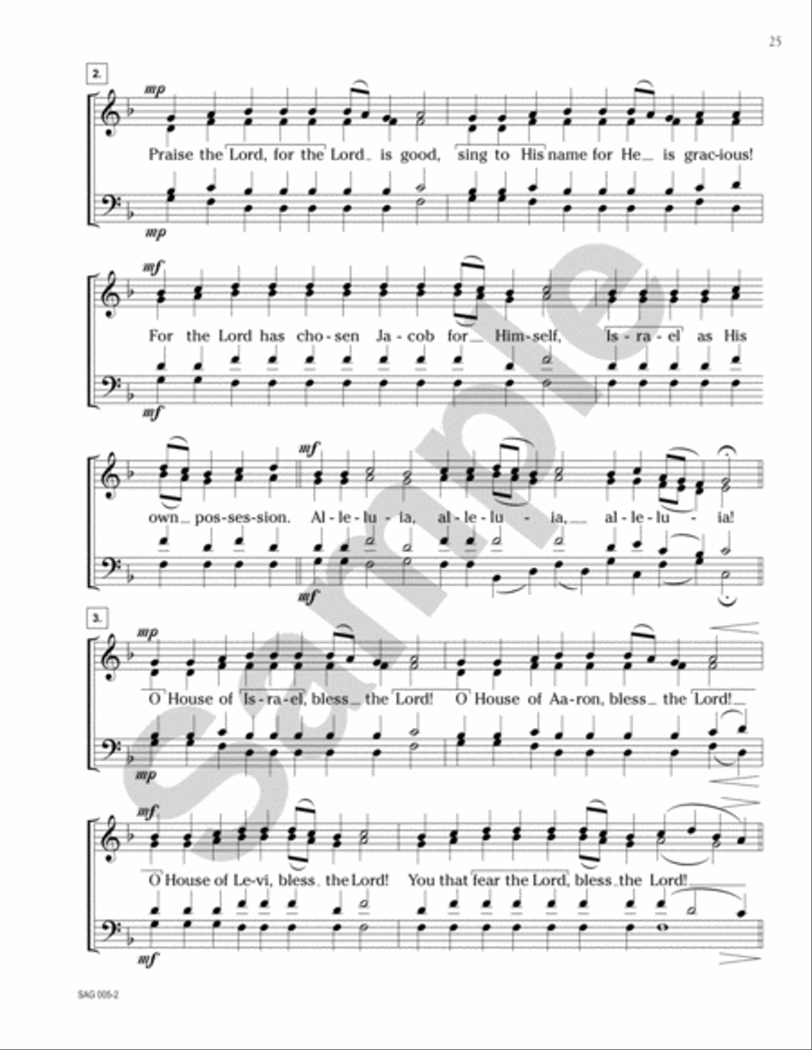 Selected Orthodox Sacred Choral Works, vol. 1 (Orthodox Liturgical Singing in America) Choir scores gallery preview page 15
