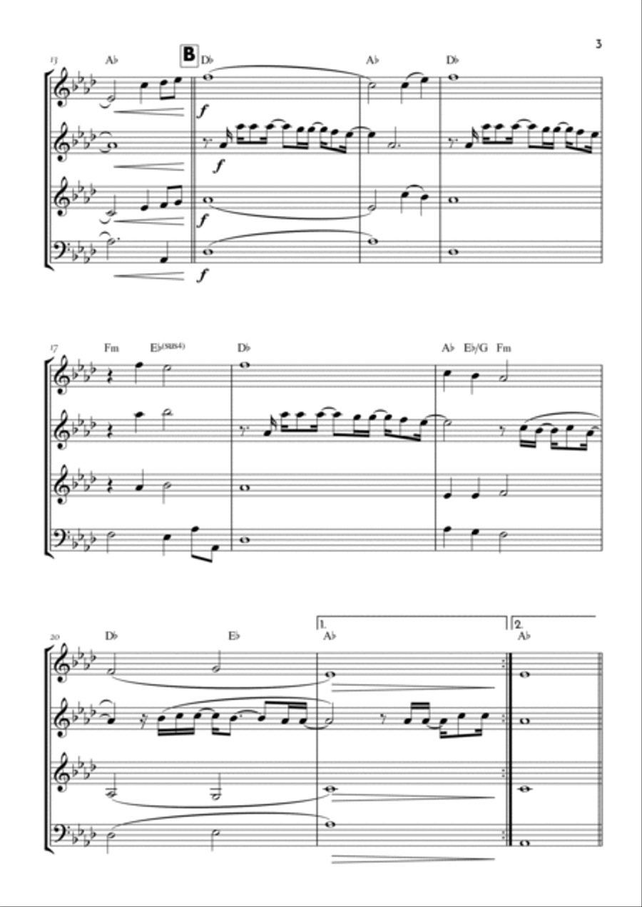 Goodness Of God Goodness Of God Woodwind Quartet scores gallery preview page 3