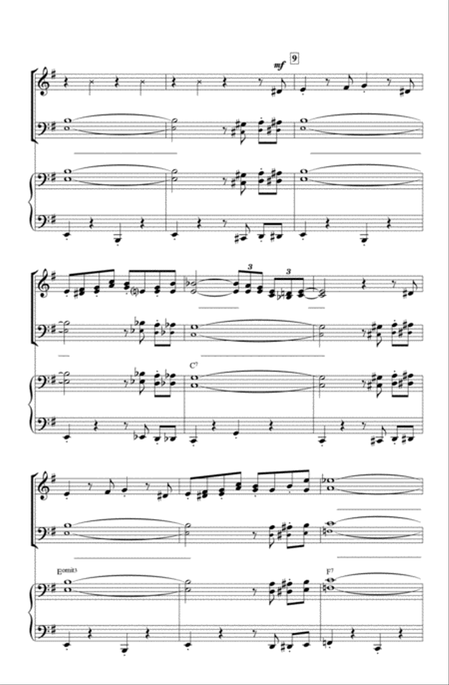 The Pink Panther 3-Part scores gallery preview page 3