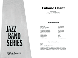 Book cover for Cubano Chant: Score