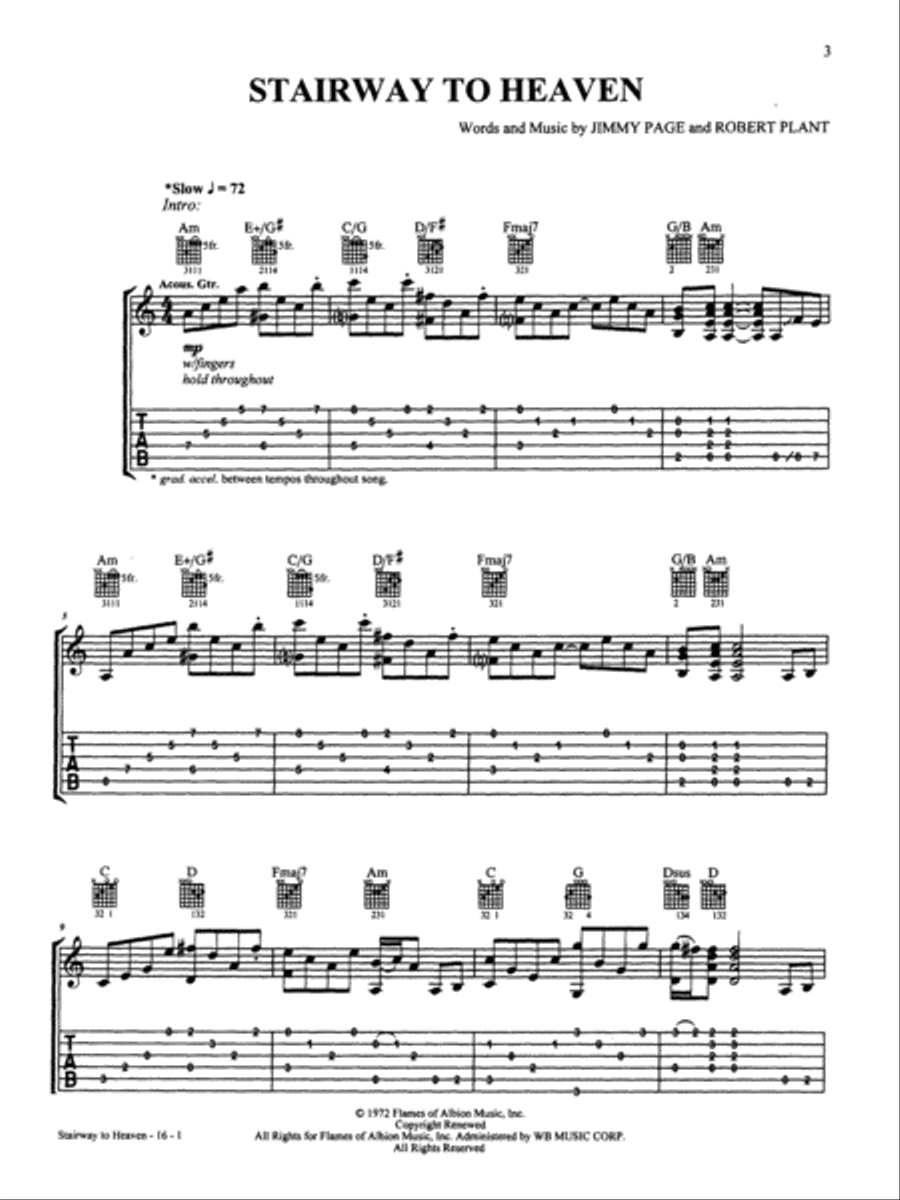 Stairway to Heaven Small Ensemble scores gallery preview page 2