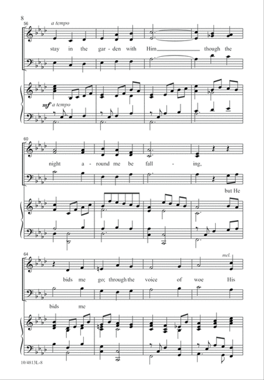In the Garden 3-Part scores gallery preview page 8