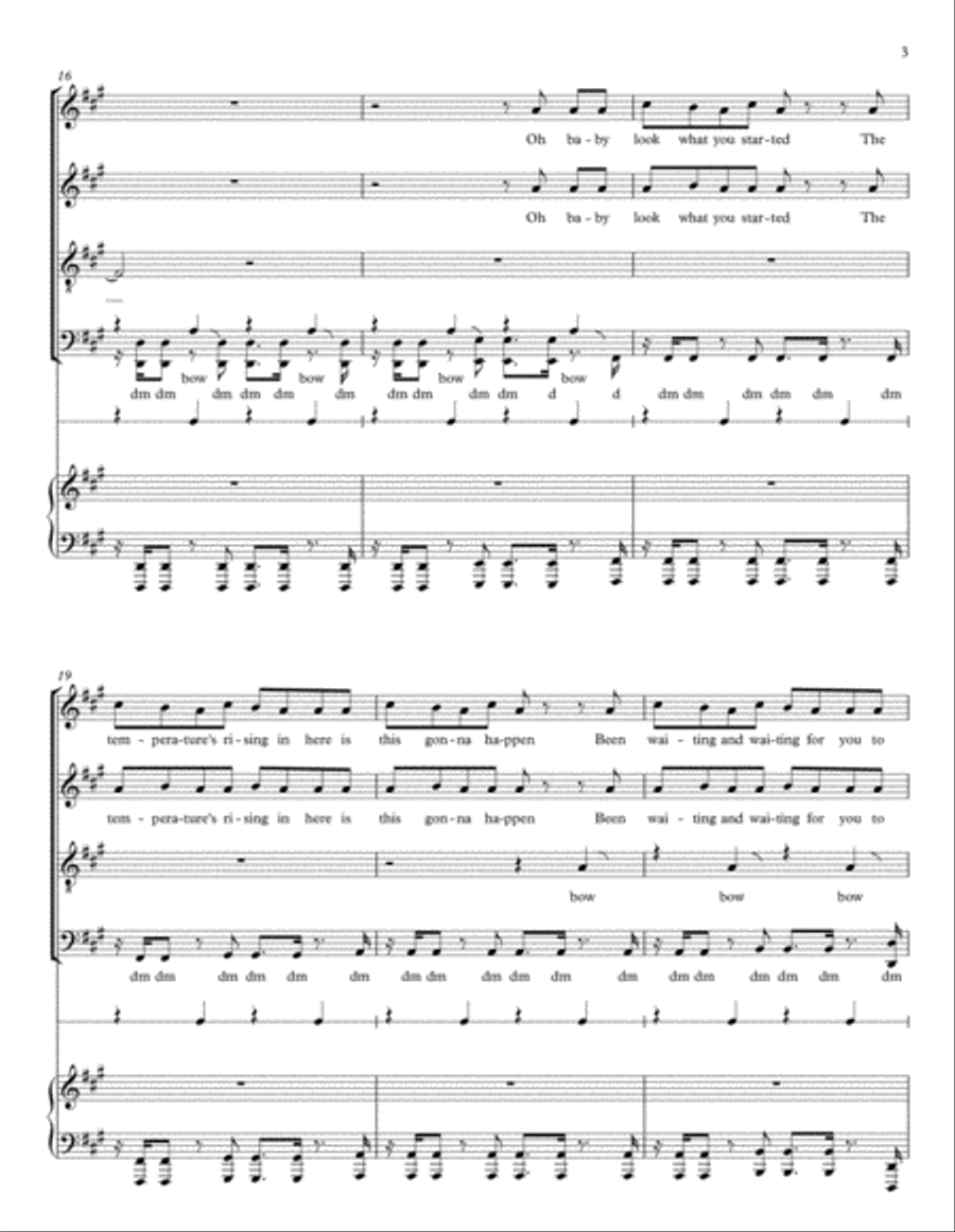 Into You Into You 4-Part scores gallery preview page 3