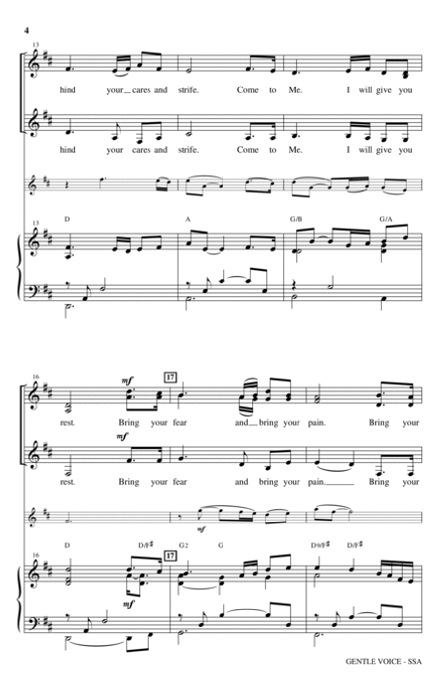 Gentle Voice Gentle Voice SSA scores gallery preview page 3